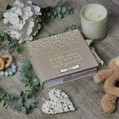 Personalised Little Star Baby Photo Album 80 Pictures Stars