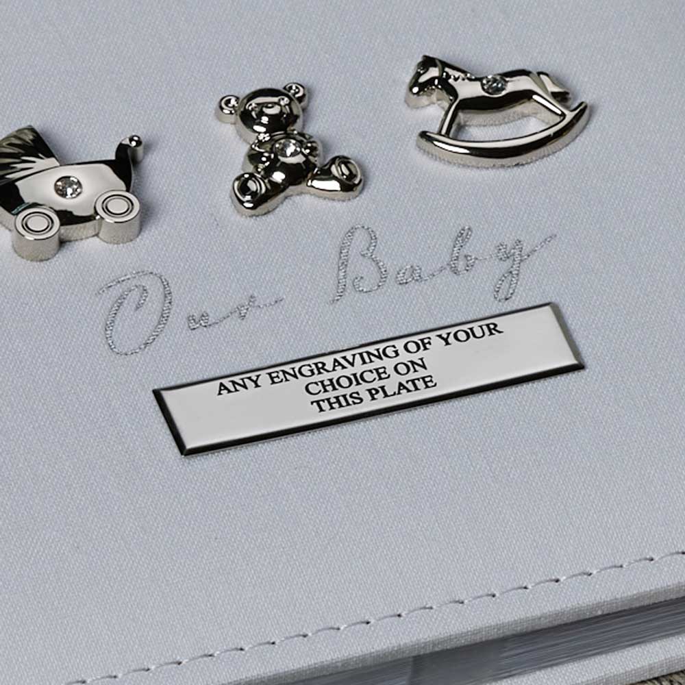 Personalised Baby Photo Album Gift Boxed Baby Photo Album ukgiftstoreonline