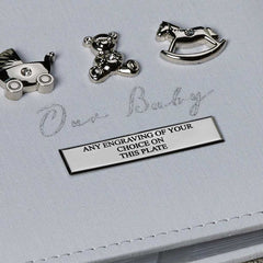 Personalised Baby Photo Album Gift Boxed Baby Photo Album ukgiftstoreonline