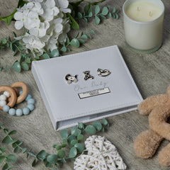 Personalised Baby Photo Album Gift Boxed Baby Photo Album ukgiftstoreonline