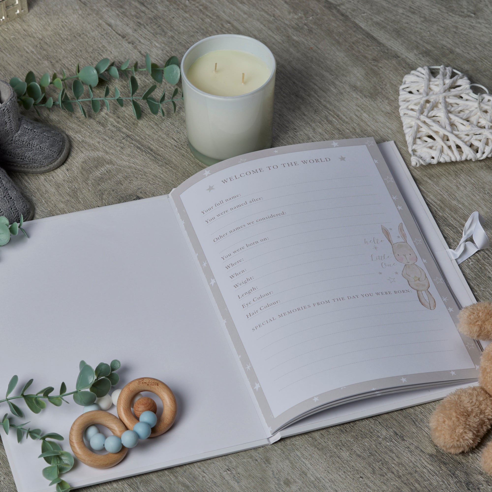 Baby Keepsake Journal Book Milestones and Memories Keepsake Book ukgiftstoreonline