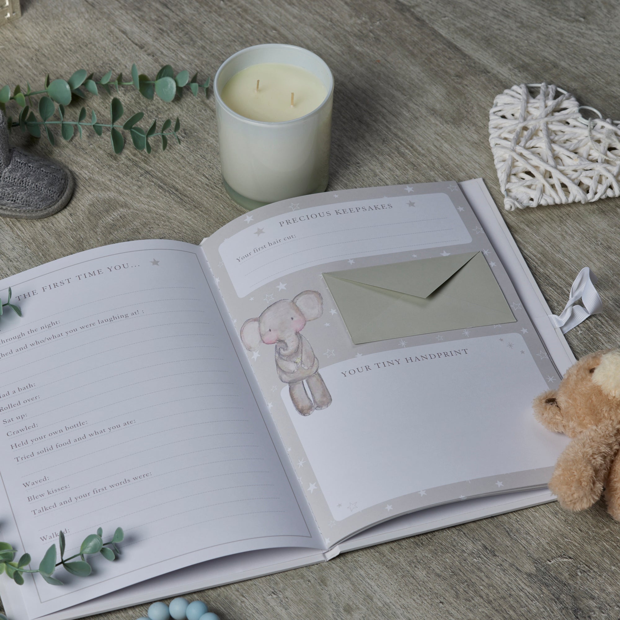 Baby Keepsake Journal Book Milestones and Memories Keepsake Book ukgiftstoreonline