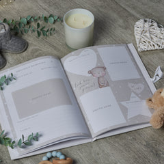 Baby Keepsake Journal Book Milestones and Memories