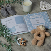 Personalised Baby Boy My First Year Keepsake Record Book