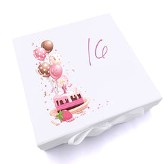 Personalised 16th Birthday Gifts For Her Keepsake Memory Box