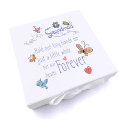 ukgiftstoreonline Personalised Grandma Hold Our Hands Keepsake Memory Box