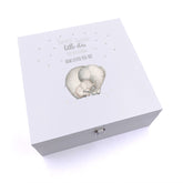 ukgiftstoreonline Personalised Twinkle Twinkle Little Star Elephant Keepsake Wooden Box