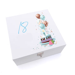 ukgiftstoreonline Personalised 18th Birthday Gifts For Him Keepsake Wooden Box