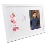 Personalised 13th Birthday Gifts for her Photo Frame