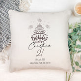 Personalised Any Age Happy Birthday Cushion Gift