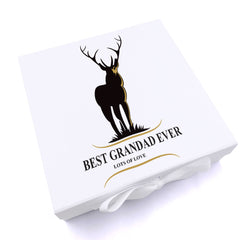 ukgiftstoreonline Personalised Best Grandad Ever Keepsake Memory Box