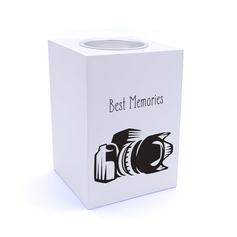 Personalised Best Memories of Travel Tea Light Holder Tea Light Holder ukgiftstoreonline