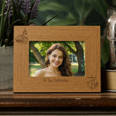 Personalised Confirmation Photo Frame Gift with Church and Cross FW756