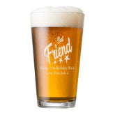 Personalised Engraved Perfect Beer Pint Best Friend Gift