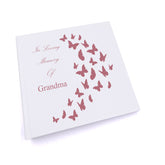 Personalised Grandma In Loving Memory Butterflies Photo Album