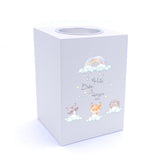 Personalised Hello Baby Let Our Adventures Begin Tea Light Holder