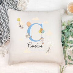 Personalised Mouse Monogram Cushion Gift Personalised Cushion Gifts ukgiftstoreonline