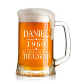 Personalised The Man The Myth The Legend Birthday Beer Tankard Gift