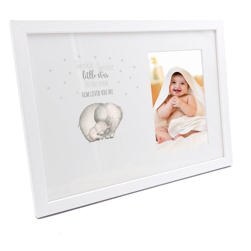 Personalised Cute Baby Twinkle Twinkle Little Star Elephant Photo Frame Baby Photo Frame ukgiftstoreonline