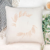 Personalised Wedding Feather Design Cushion Gift