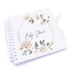 Personalised Baby Shower Scrapbook Photo album