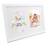 Personalised Baby Welcome to the world Photo Frame