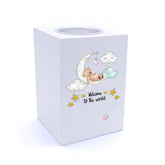 Personalised Baby Welcome to the world Tea Light Holder