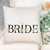 Personalised Bride Wedding Cushion Gift