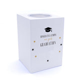 Personalised Congratulations On Your Graduation Tea Light Holder