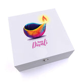 ukgiftstoreonline Personalised Diwali Special Keepsake Wooden Box