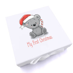 ukgiftstoreonline Personalised My First Christmas Keepsake Memory Box Gift