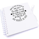 Personalised Those we love memorial remembrance Scrapbook Photo Album
