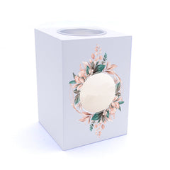 Personalised Wedding Wreath Design Tea Light Holder