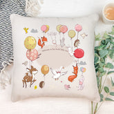 Personalised Welcome to the world little One Birthday Cushion Gift