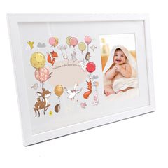 Personalised Welcome to the world little One Birthday Photo Frame