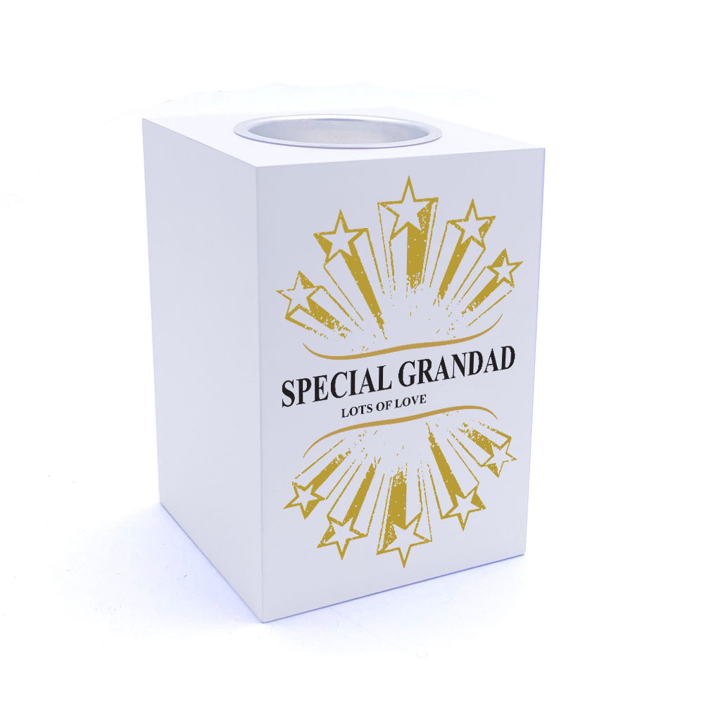 Personalised Special Grandad Tea Light Holder Tea Light Holder ukgiftstoreonline