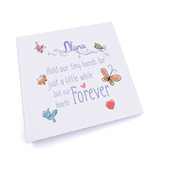 Personalised Nana Hold Our Hands Photo Album