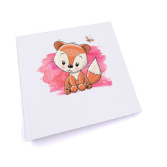 Personalised Baby Girl Cute Fox Design Photo Album
