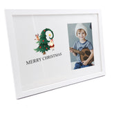 Personalised Merry Christmas Tree Design Photo Frame