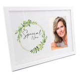 Personalised Special Nan Wreath Design Gift Photo Frame