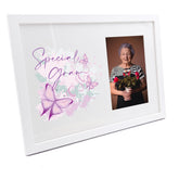 Personalised Special Gran Pink and Purple Butterfly Gift Photo Frame