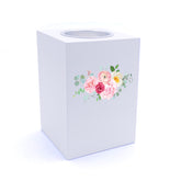 Personalised Pink Flower Wedding Tea Light Holder