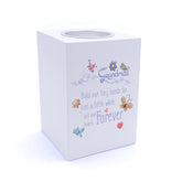 Personalised Grandma Hold Our Hands Tea Light Holder