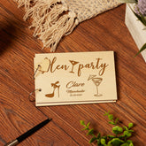 Personalised Hen Night Scrap Book Photo Album Guest Book - ukgiftstoreonline