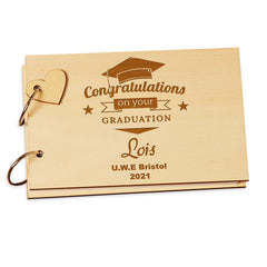 Personalised Graduation Scrap Book Photo Album Keepsake