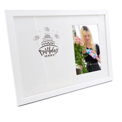 Personalised Any Age Happy Birthday Photo Frame