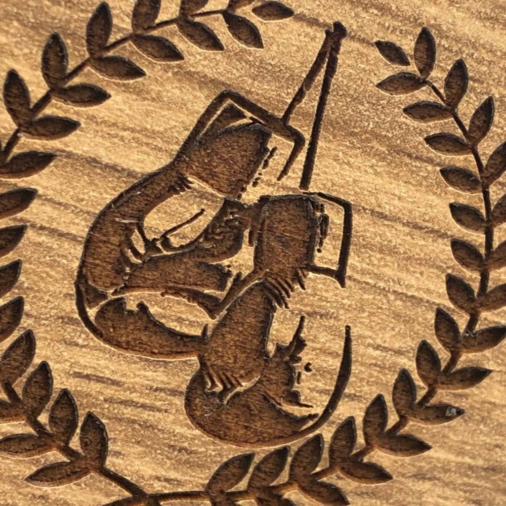 Boxing Themed Personalised Engraved Photo Frame - ukgiftstoreonline