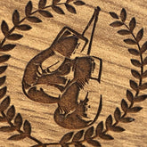 Boxing Themed Personalised Engraved Photo Frame - ukgiftstoreonline