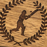 Cricket Themed Personalised Engraved Photo Frame - ukgiftstoreonline