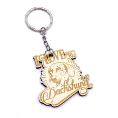 Dachshund Dog keyring or Bag Charm Gift - ukgiftstoreonline